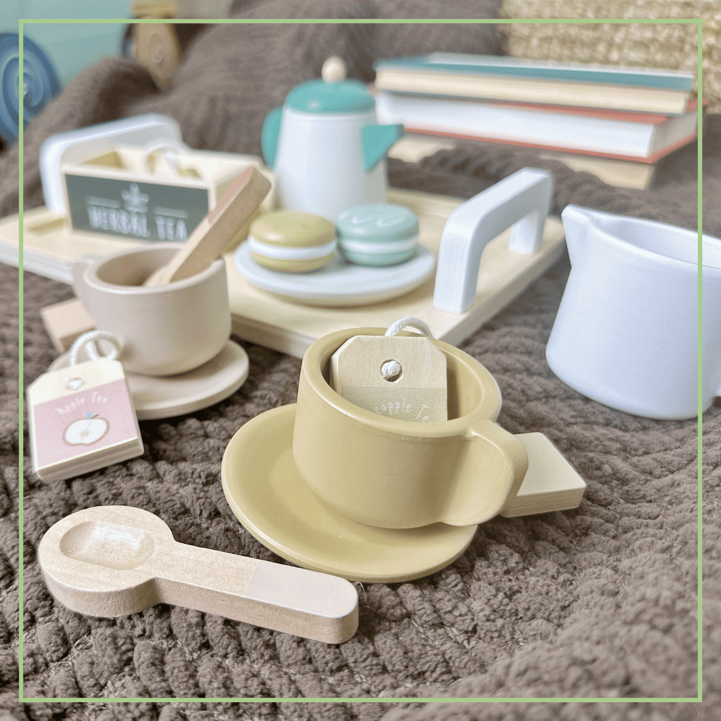 Montessori Wooden Tea Party Set