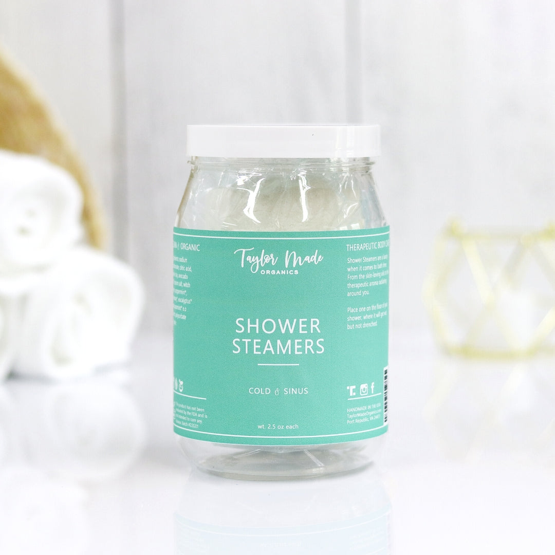 Shower Steamers In Reusable Jar