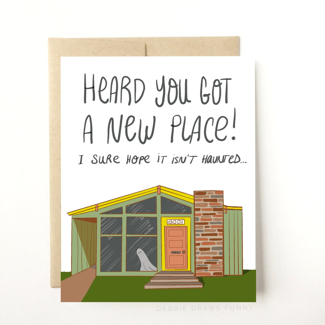 Heard You Got A New Place Greeting Card