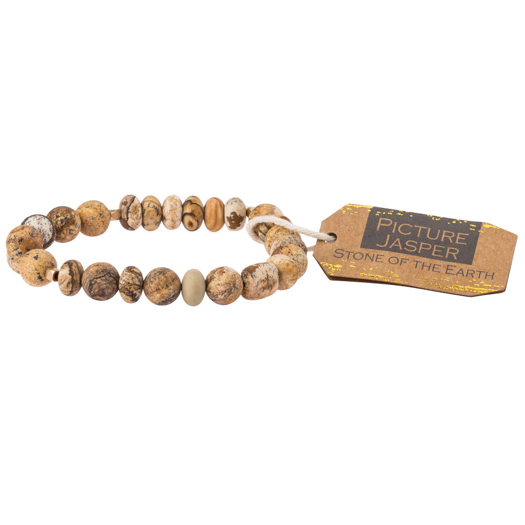 Picture Jasper Stone Bracelet