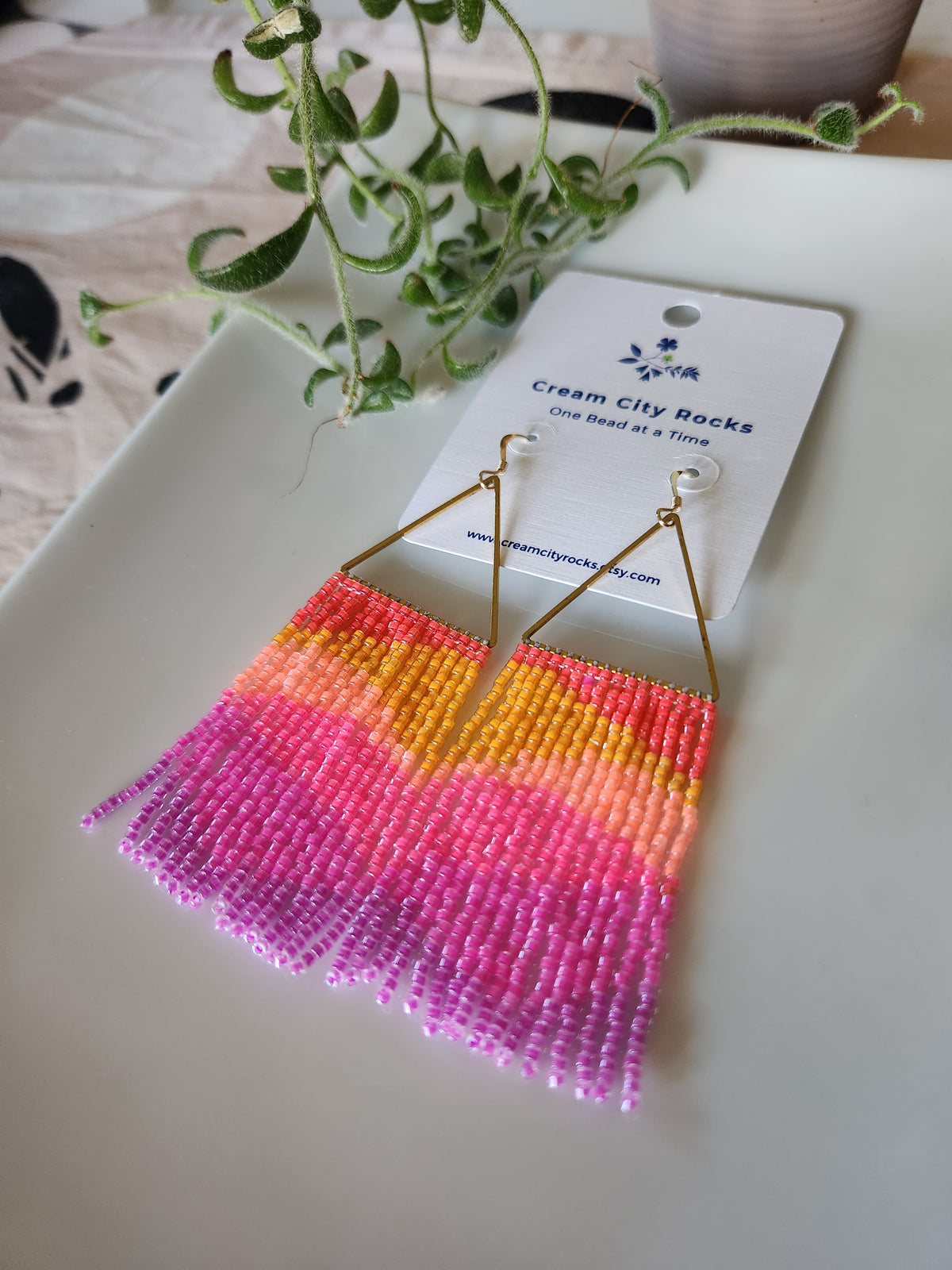 Neon Earrings