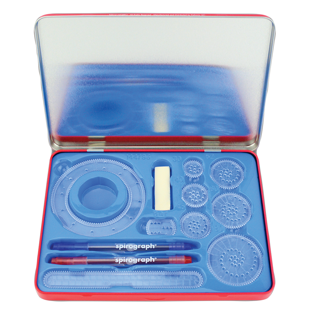 Spirograph Design Tin