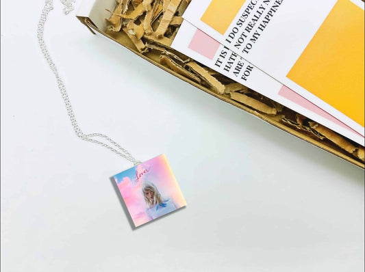 Taylor Swift 'Lover' Miniature Album Necklace