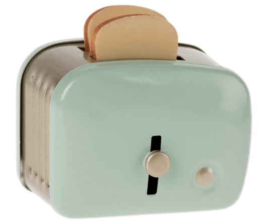 Miniature Toaster with Bread - Mint