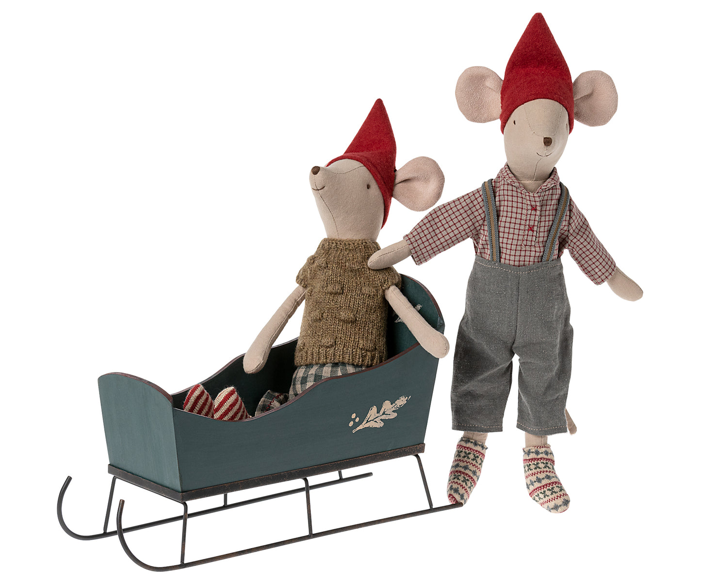 Sleigh For Mice Medium - Green