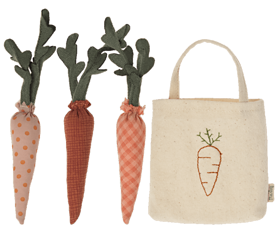 Carrots in Shopping Bag