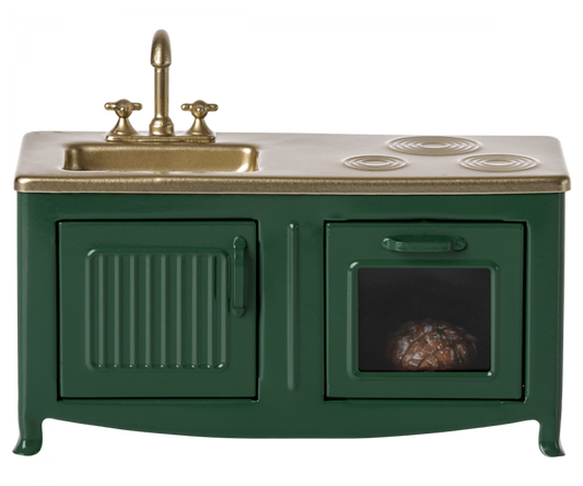 Mouse Kitchen Dark Green