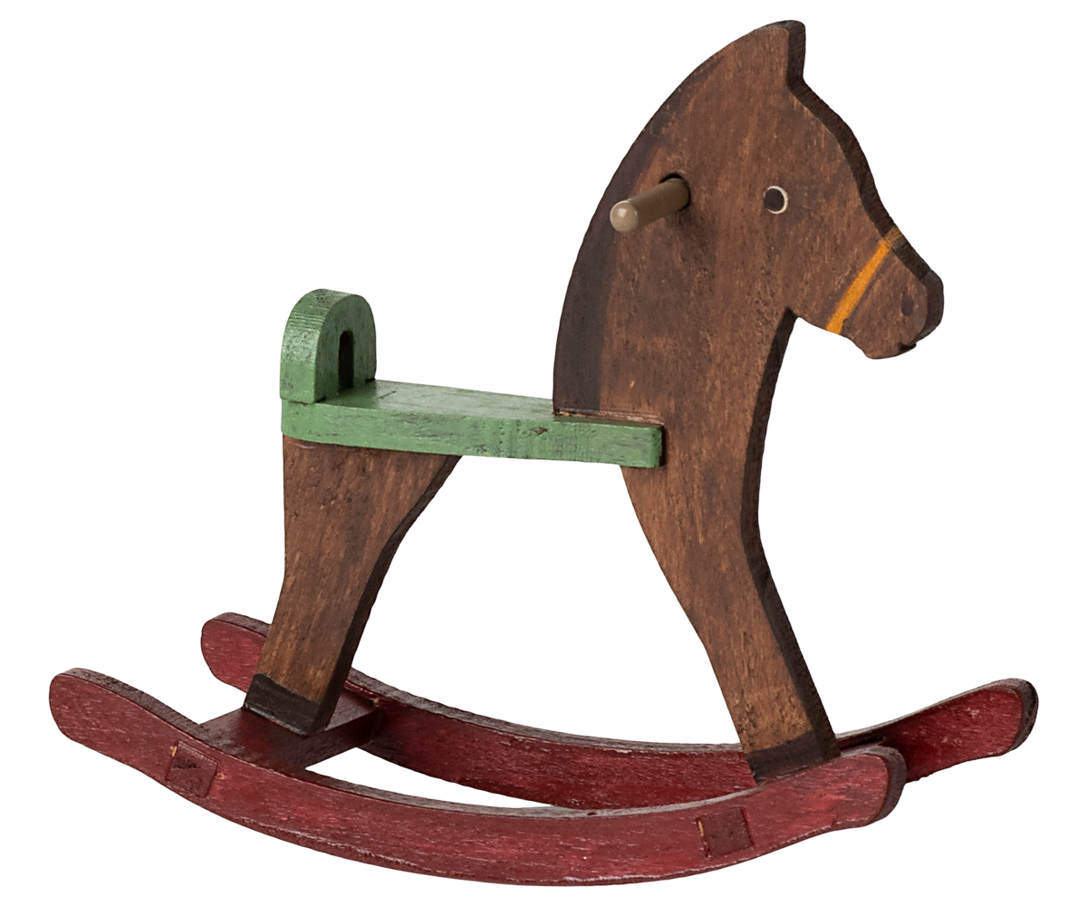 Mouse Rocking Horse Dark Brown