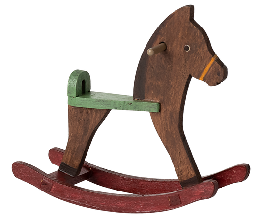 Mouse Rocking Horse Dark Brown