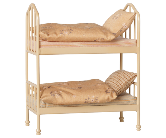 Maileg Mouse Bunk Bed in Wheat