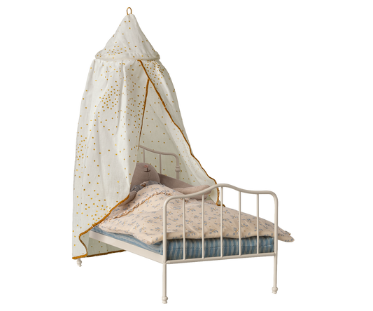 Miniature Bed Canopy in Off White