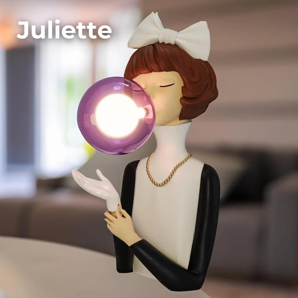 Bubble Girl Lamp - Parisian Collection