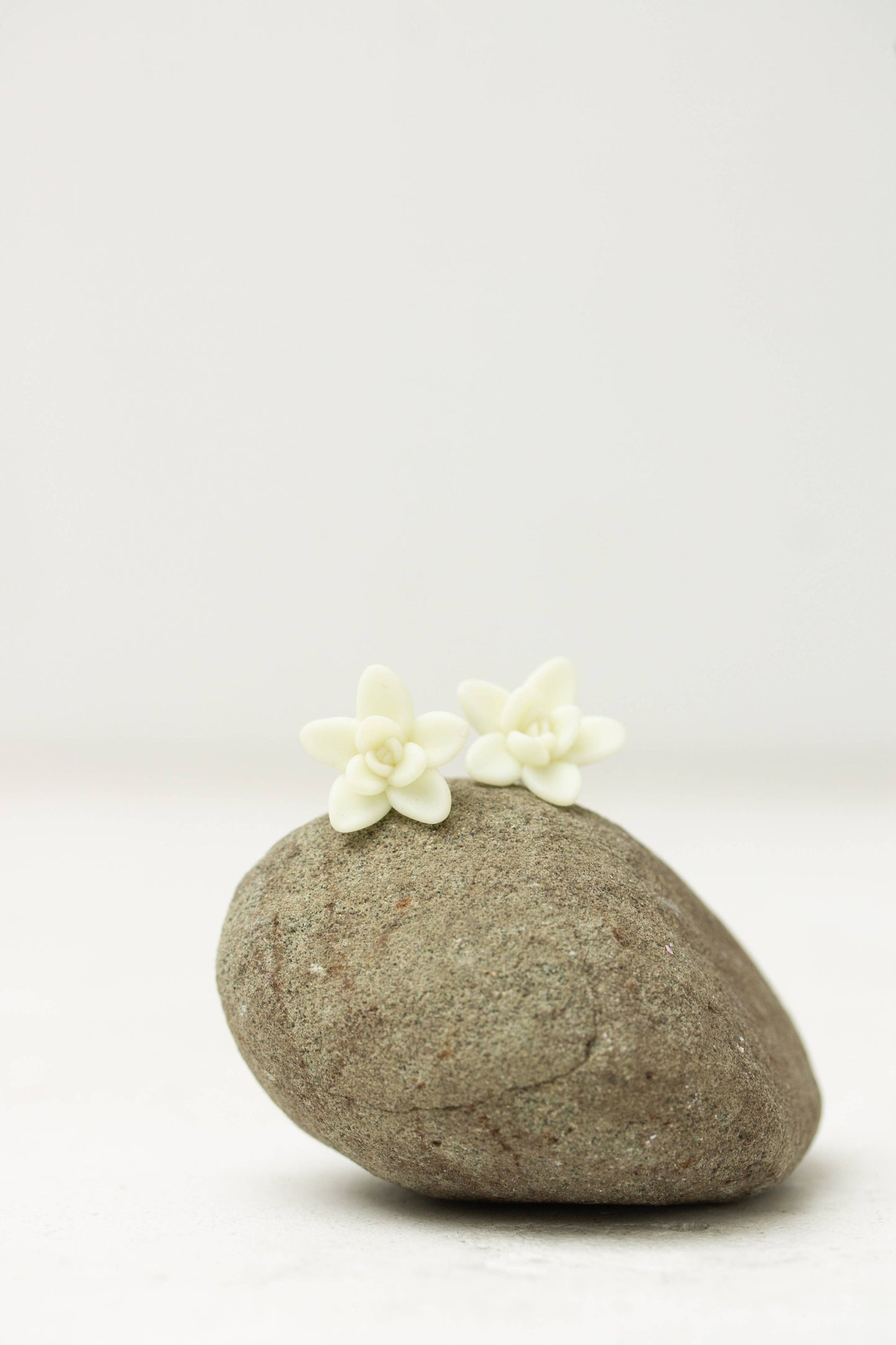 Fluorescent Succulent Stud Earrings – Glows in the Dark