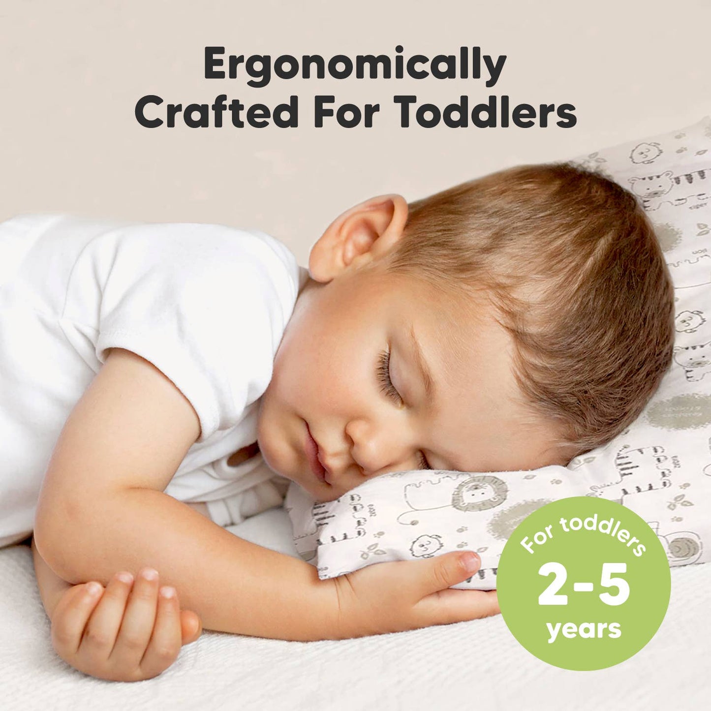 13X18 Toddler Pillow With Pillowcase