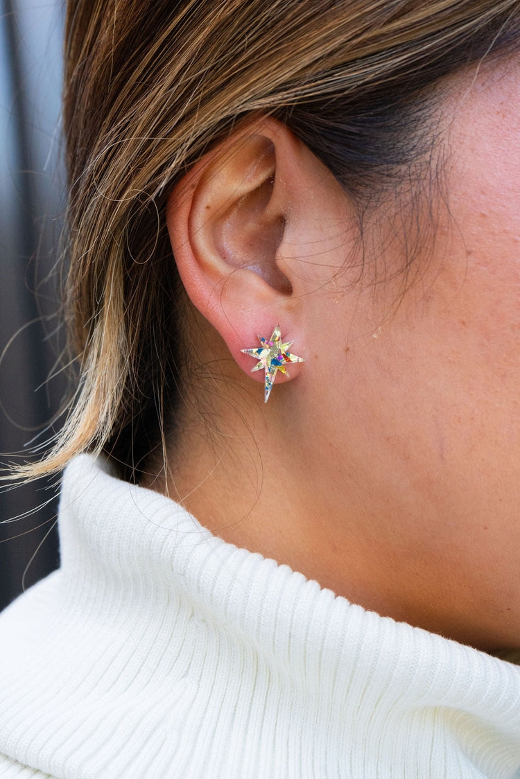 Star Of Bethlehem Stud Earrings