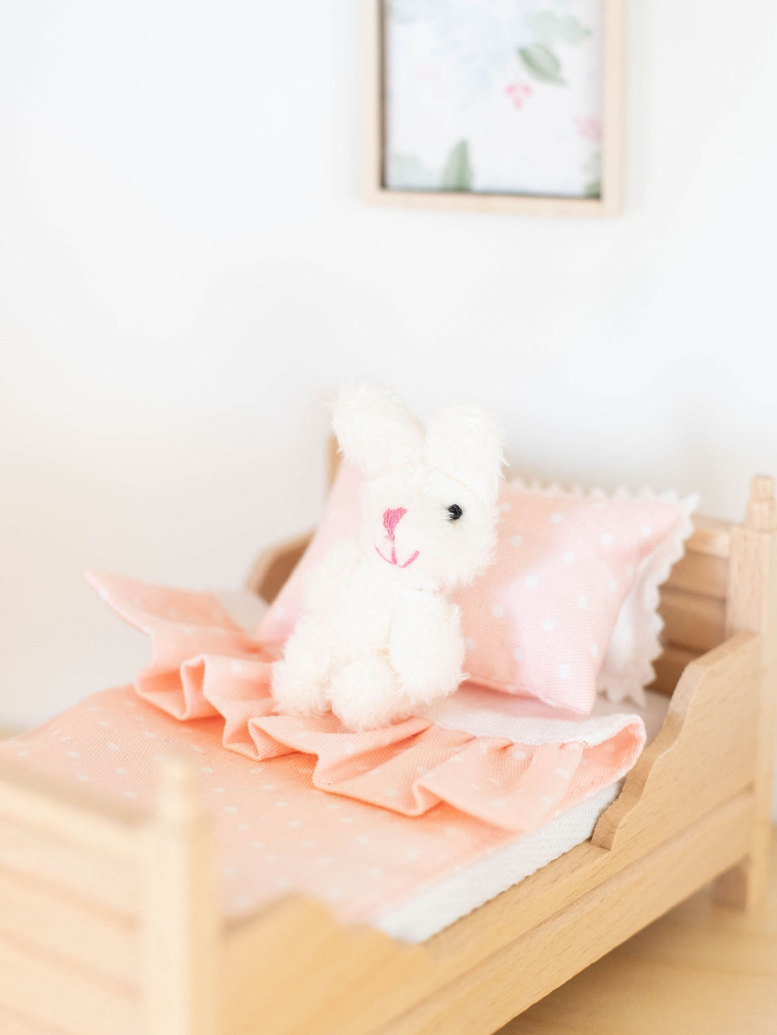 Dollhouse Plush Bunny Stuffed Animal
