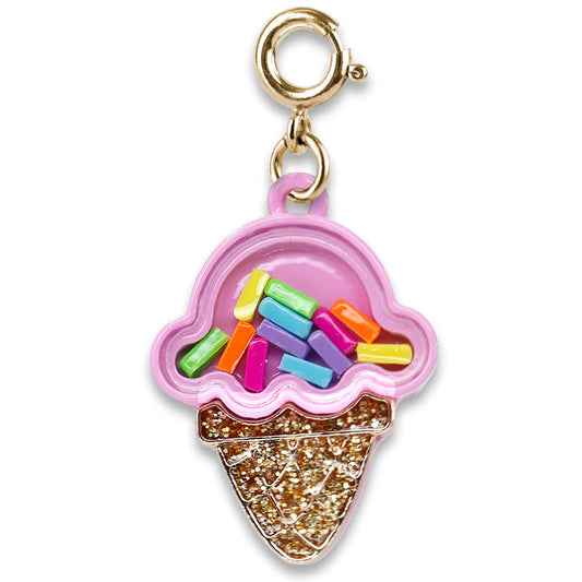 Ice Cream Cone Shaker Charm