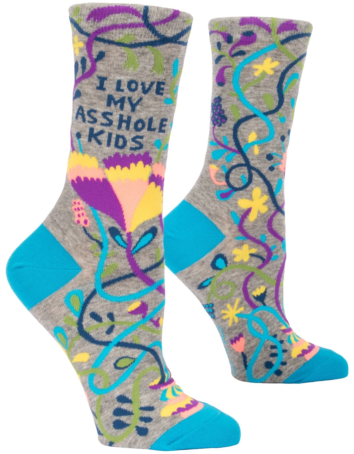 I Love My Ahole Kids Women's Crew Socks