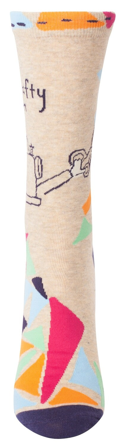 You Crafty Bitch Women's Crew Socks