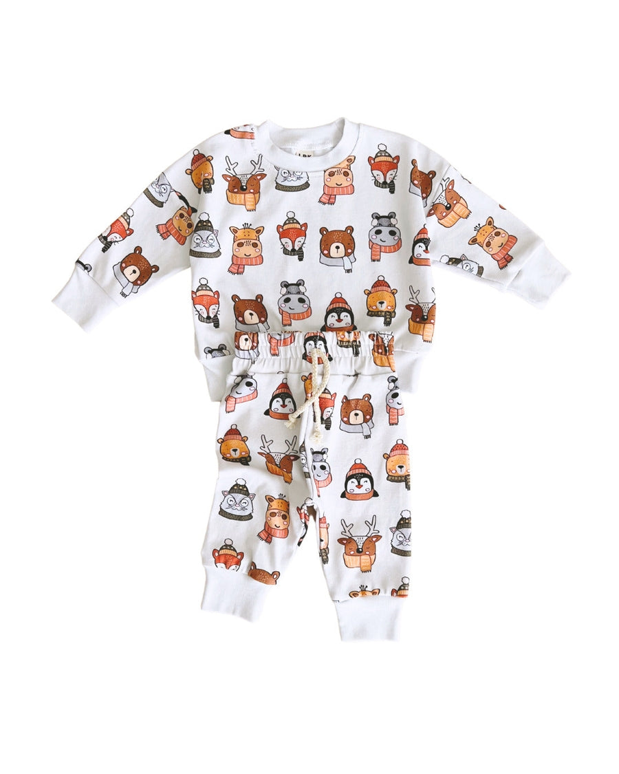 Cozy Pals Jogger Set by Lucky Panda Kids