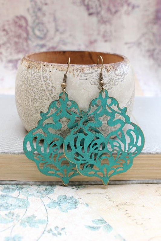 Damask Filigree Earrings