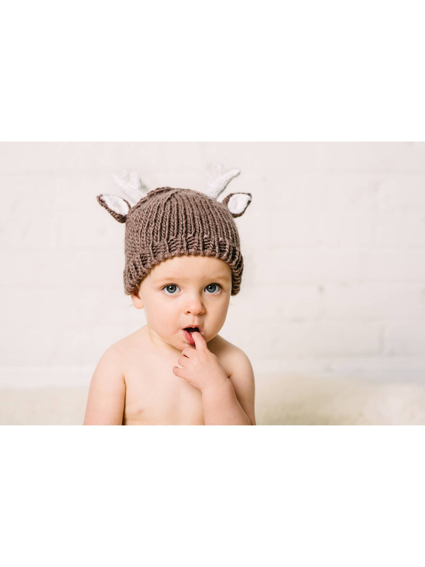 Hartley Deer Hand Knit Hat