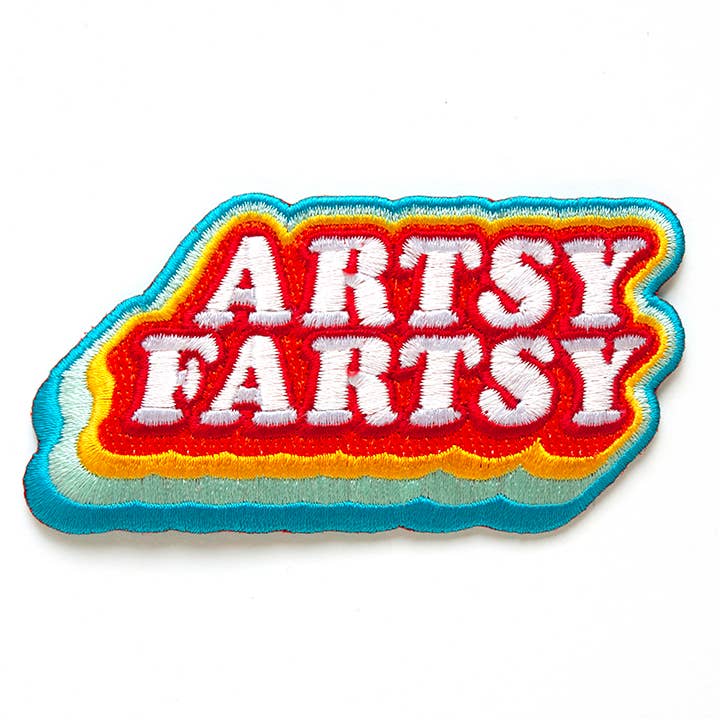 Artsy Fartsy Iron-on Patch