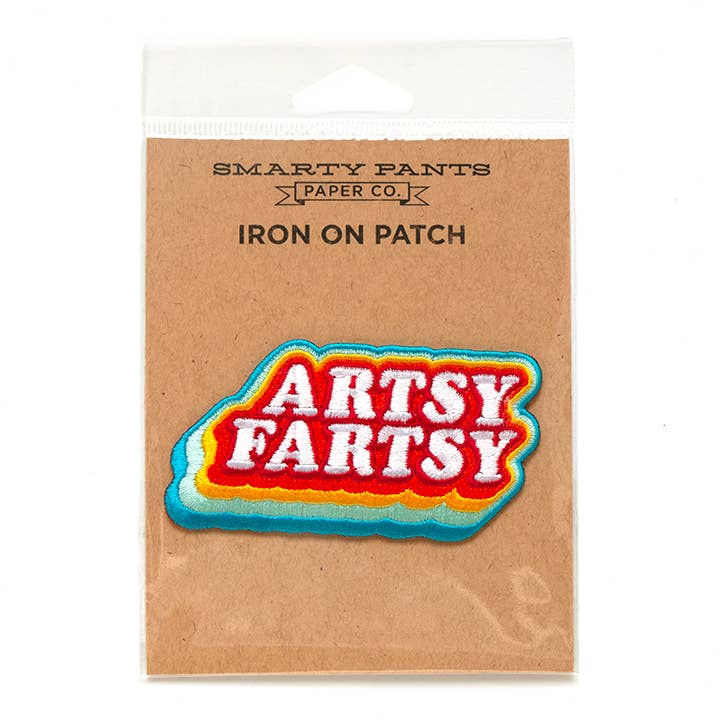 Artsy Fartsy Iron-on Patch