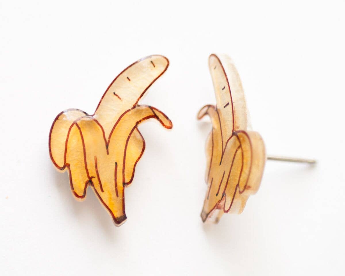 Banana Fruit Earrings