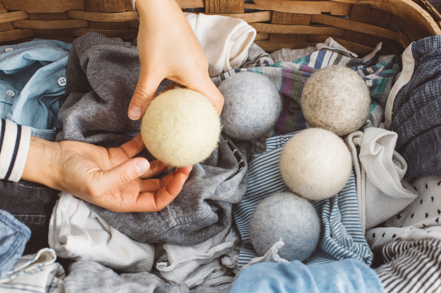 LooHoo Wool Dryer Balls 3-Pack