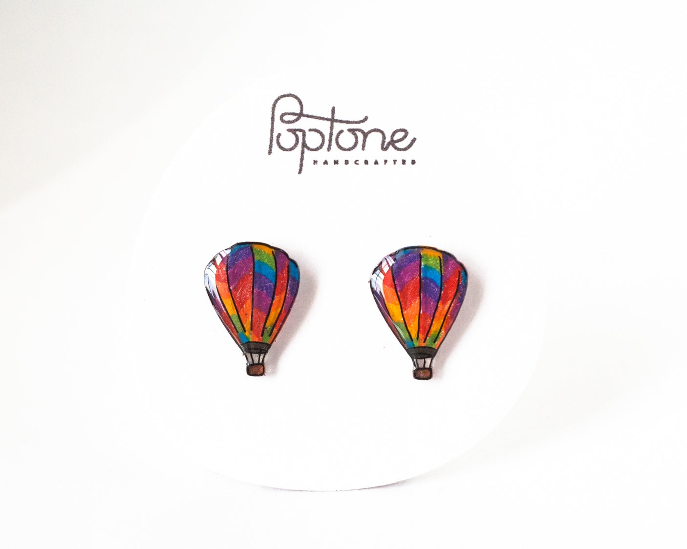 Hot Air Balloon Earrings