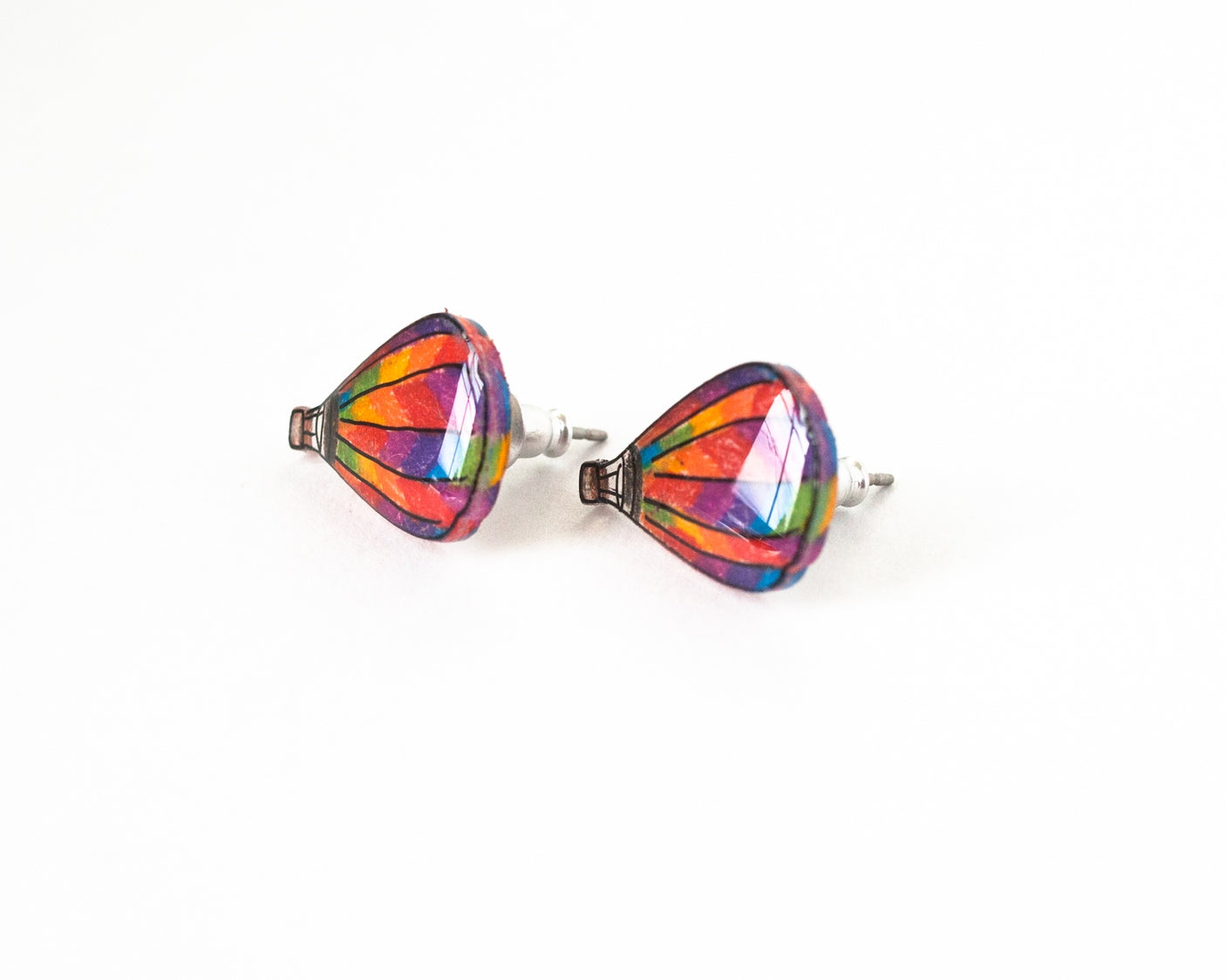 Hot Air Balloon Earrings