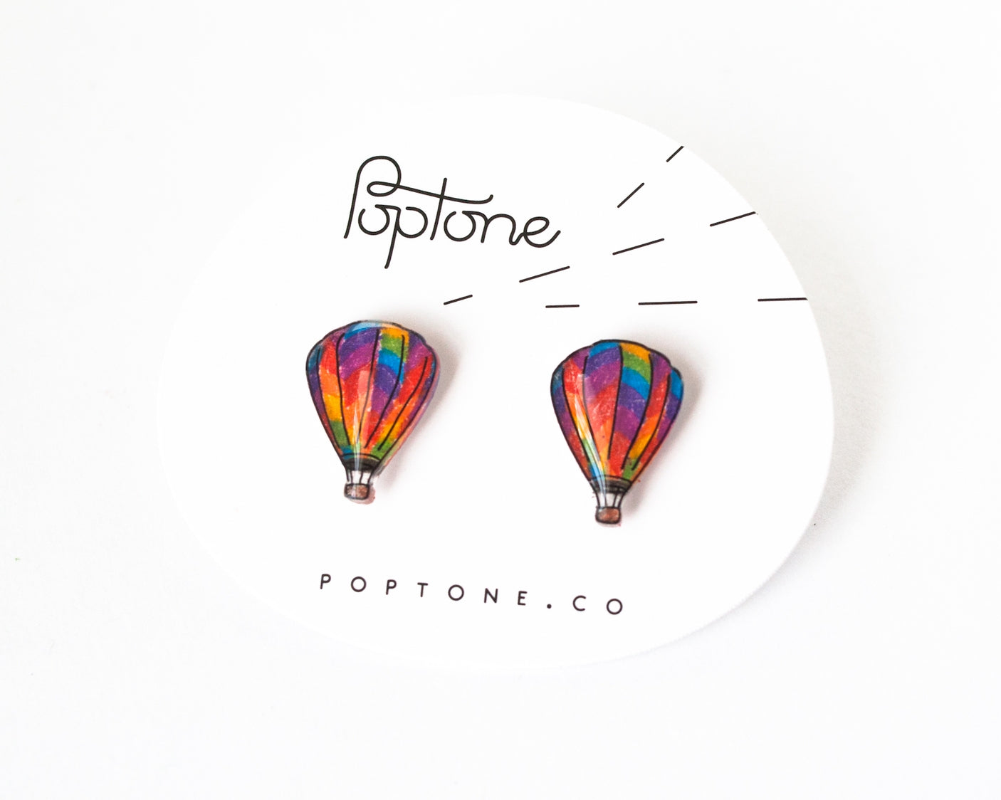 Hot Air Balloon Earrings