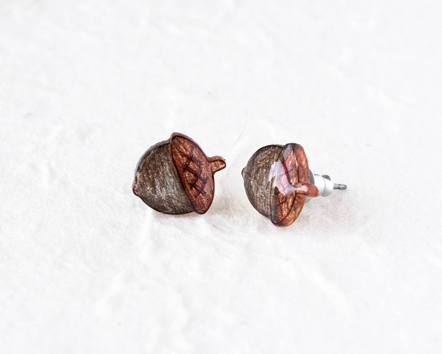 Acorn Stud Earrings
