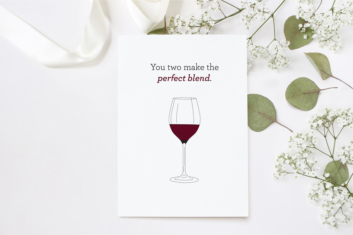 Perfect Blend Wine Card