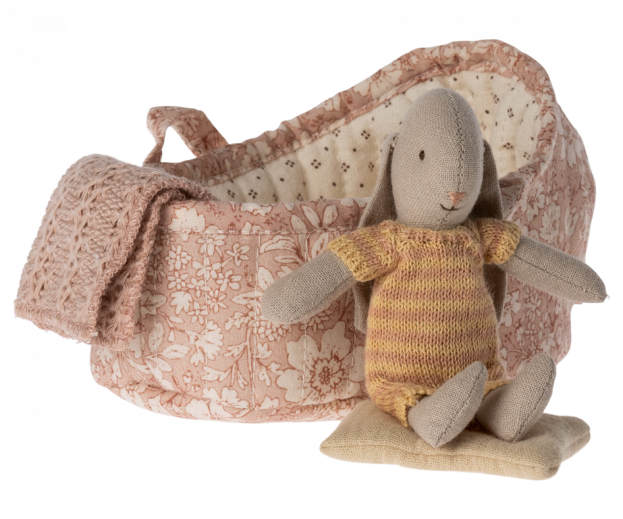 Bunny in Carry Cot