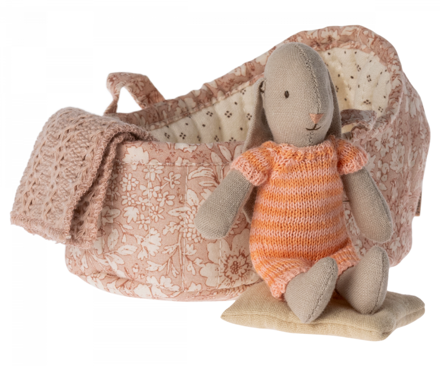 Bunny in Carry Cot