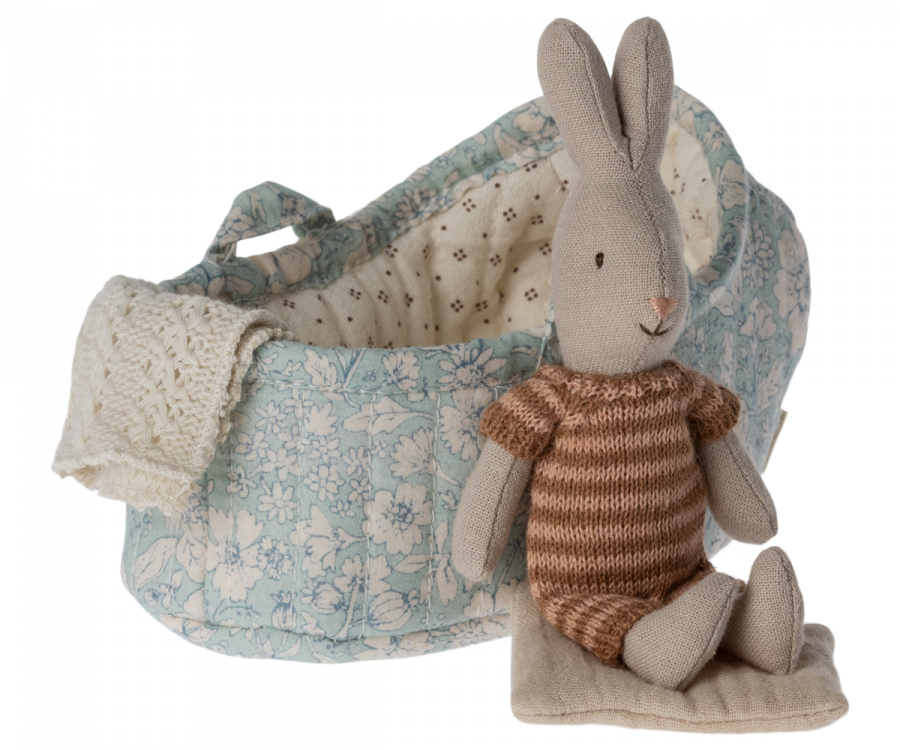 Rabbit In Carry Cot