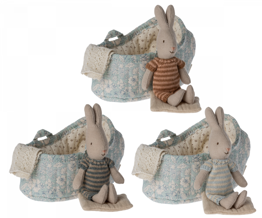 Rabbit In Carry Cot