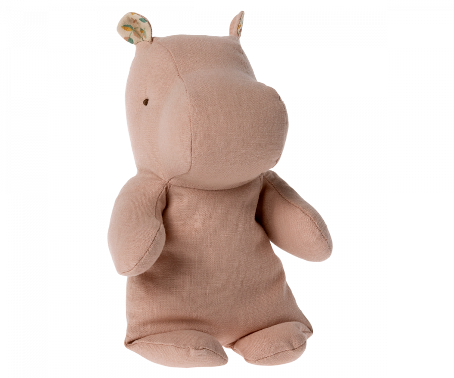 Safari Friends Small Hippo Soft Rose