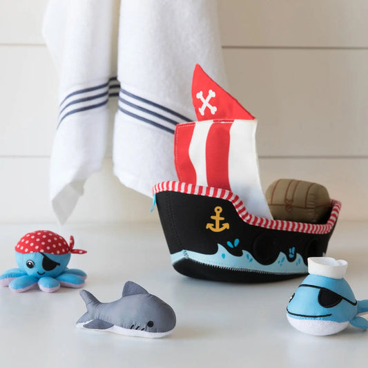 Pirate Ship Floating Fill & Spill Bath Toy