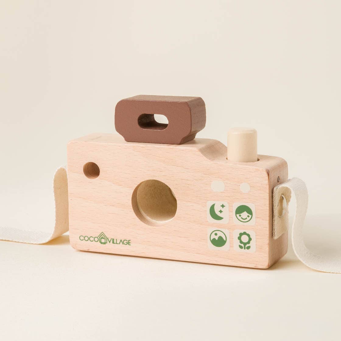 Wooden Camera With Bag