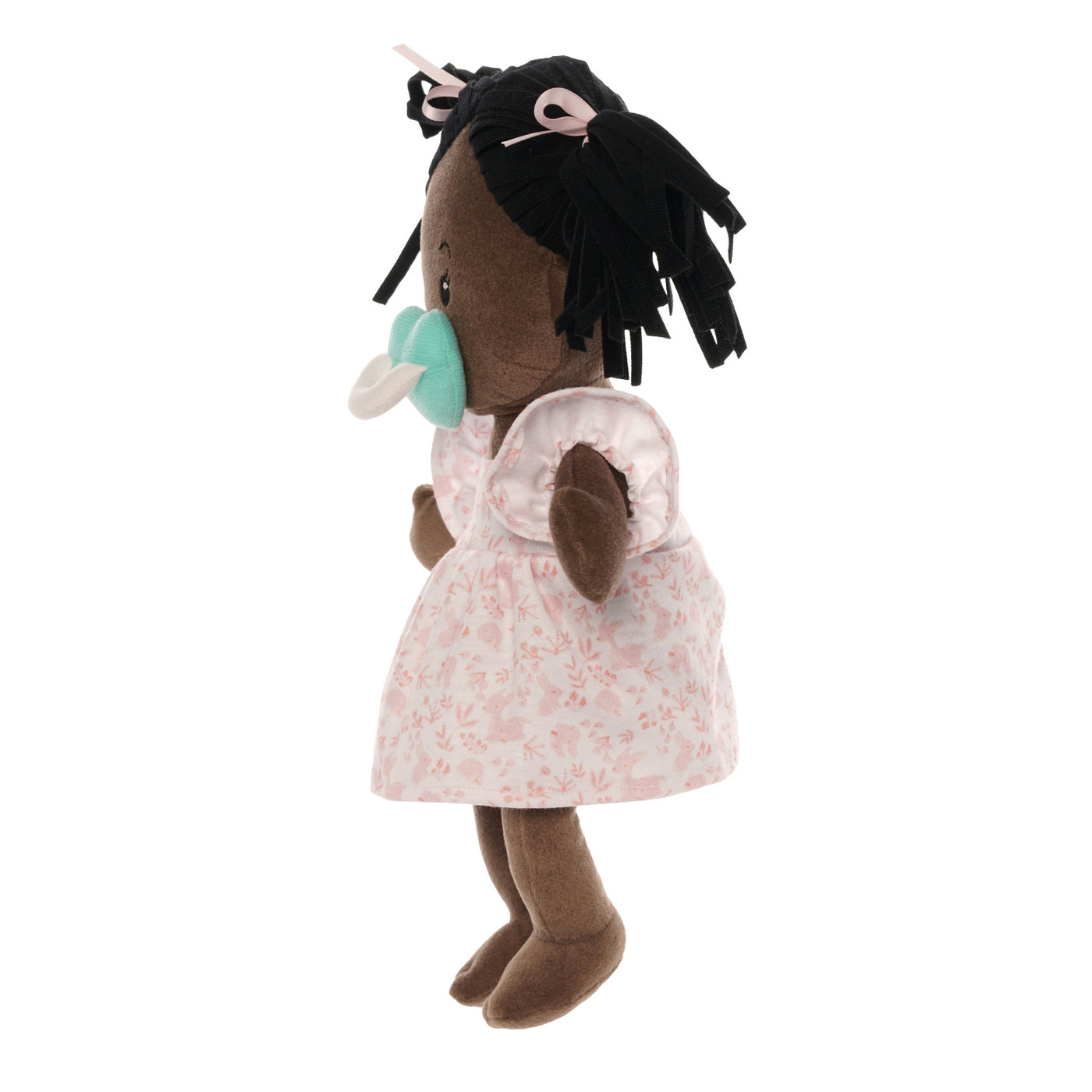Love, Stella Doll Brown With Black Pigtails