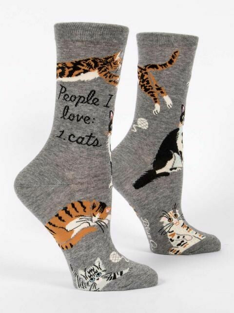 People I Love, Cats Women's Crew Socks