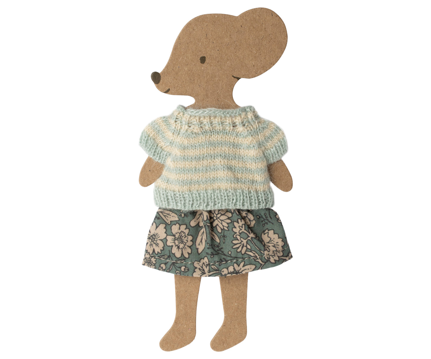 Knitted Sweater and Skirt for Big Sister Mouse