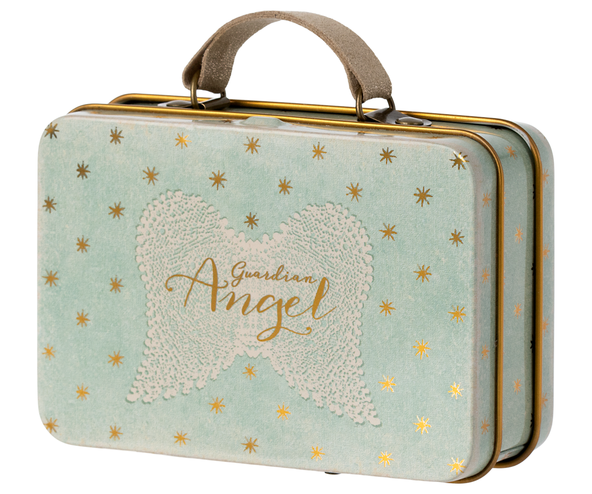 Angel Mouse In Suitcase