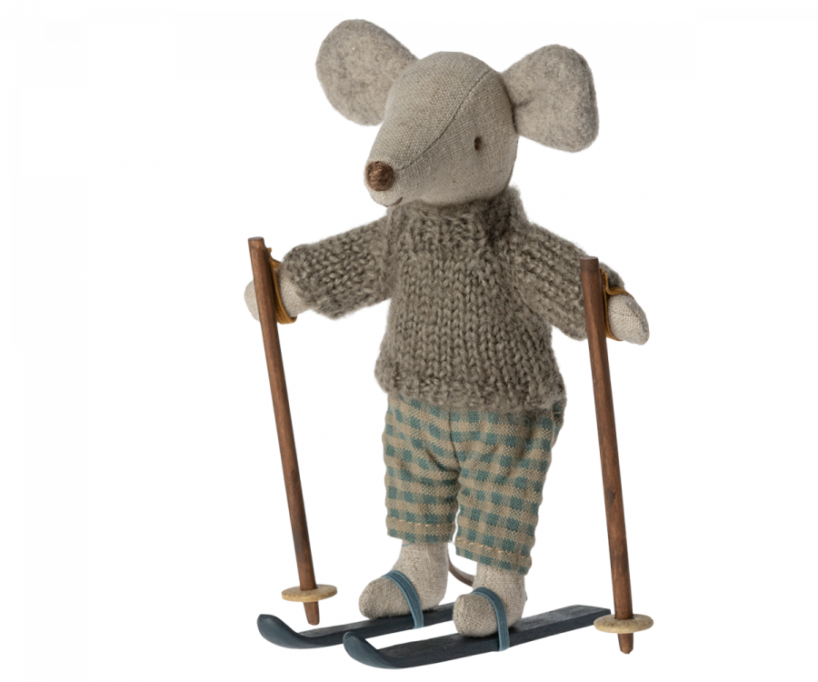 Big Brother Winter Mouse With Ski Set