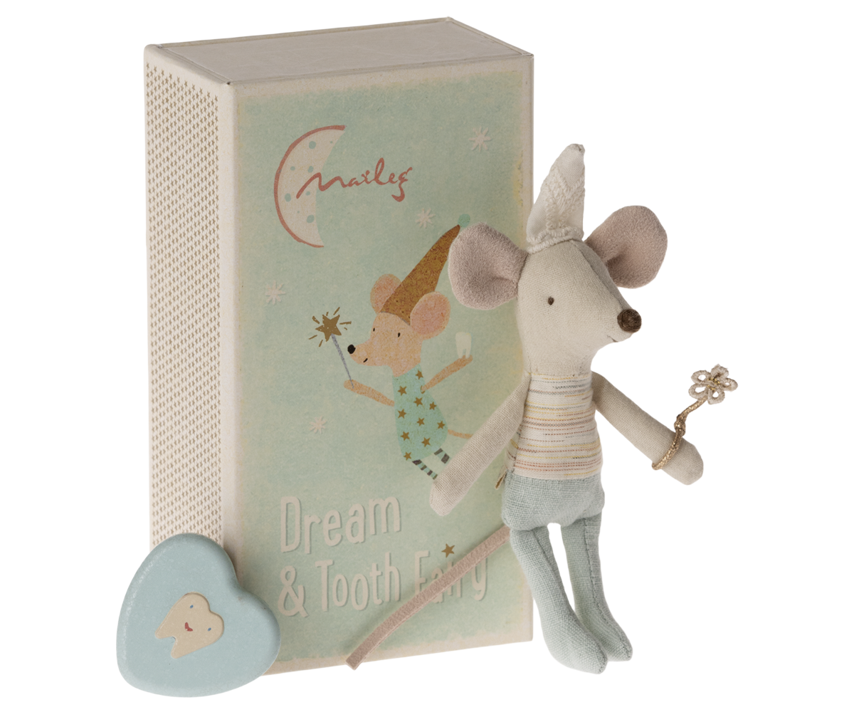 Tooth Fairy Mouse Little Brother in Matchbox