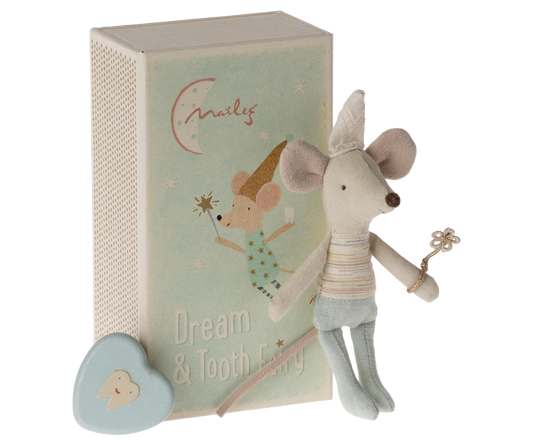 Tooth Fairy Mouse Little Brother in Matchbox