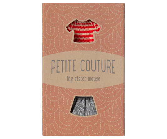 Knitted Sweater and Skirt, Big Sister Mouse